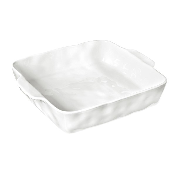 CRYSPO TRIO Πυρίμαχο Πορσελάνης Λευκό 31x27x6,4εκ. Magna Cryspo Trio 37.150.75 (Υλικό: Πορσελάνη, Χρώμα: Λευκό) - CRYSPO TRIO - 37.150.75